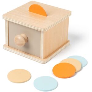 ALWAYSH Montessori Money Box and Object Permanence Box, Montessori 1 Year Old, Baby Games 1 Year Old, Montessori Baby 6-12 Months, Montessori Toy 2 Years ALWAYSH Montessori Money Box and Object Permanence Box, Montessori 1 Year Old, Baby Games 1 Year Old, Montessori Baby 6-12 Months, Montessori Toy 2 Years