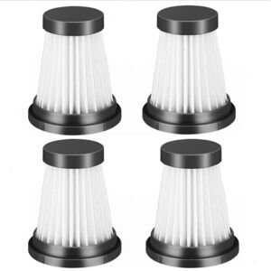 ALWAYSH Pack Cordless Vacuum Cleaner Replacement hepa Filters for Moosoo K12 K12 Pro K13, for Genius Invictus One 1.0 X7/2.0, for Foxnovo 13KPA Handheld ALWAYSH Pack Cordless Vacuum Cleaner Replacement hepa Filters for Moosoo K12 K12 Pro K13, for Genius Invictus One 1.0 X7/2.0, for Foxnovo 13KPA Handheld
