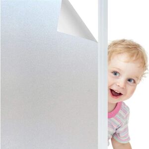 MEMKEY Anti-Peek Window Film, Opaque Electrostatic Window Film for Privacy Glass Window Office Home Bathroom Bedroom Kitchen (60x200cm, Matte White) MEMKEY Anti-Peek Window Film, Opaque Electrostatic Window Film for Privacy Glass Window Office Home Bathroom Bedroom Kitchen (60x200cm, Matte White)