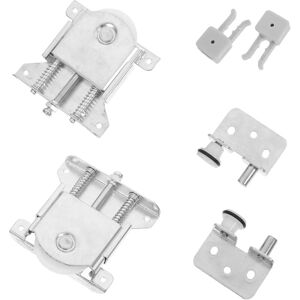 Alwaysh - Roulettes de porte coulissantes à fonctionnement fluide, bloc de poulie de remplacement, roulette rigid pour portes et fenêtres, 1 package Alwaysh - Roulettes de porte coulissantes à fonctionnement fluide, bloc de poulie de remplacement, roulette rigid pour portes et fenêtres, 1 package