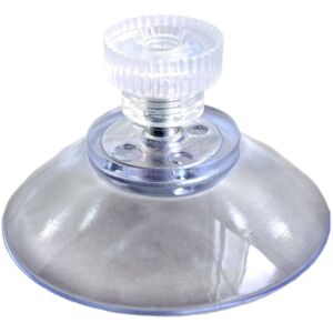 Alwaysh - Screw-in Suction Cups, 20 Pieces 40mm Transparent Suction Cups with Thread, Extra Strong pvc Plastic Curtain Hanging Insulation Suction Cup Alwaysh - Screw-in Suction Cups, 20 Pieces 40mm Transparent Suction Cups with Thread, Extra Strong pvc Plastic Curtain Hanging Insulation Suction Cup
