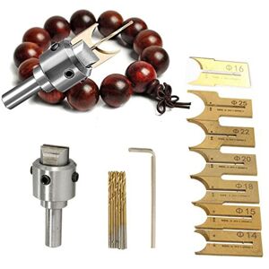 Alwaysh - Set 16Pcs Beaded Bracelet Ring Jewelry Drill Bits Jewelry Tool Kit Beaded Drill Bits Ball Drilling Tools High Speed Steel Alwaysh - Set 16Pcs Beaded Bracelet Ring Jewelry Drill Bits Jewelry Tool Kit Beaded Drill Bits Ball Drilling Tools High Speed Steel