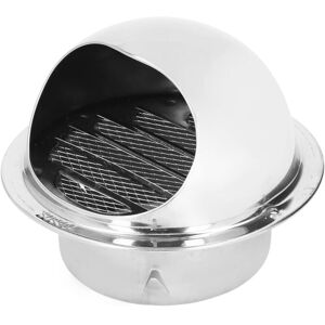 Alwaysh - Stainless Steel Round Air Vent Grille for Exterior Wall Ventilation Grille, Fresh Air, Exhaust Hood (100mm) Alwaysh - Stainless Steel Round Air Vent Grille for Exterior Wall Ventilation Grille, Fresh Air, Exhaust Hood (100mm)