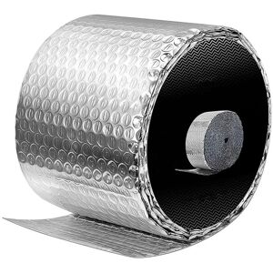 Alwaysh - Thermal Insulation 6 in x 25 ft, 3mm Double Sided Aluminum Foil Heavy Duty for Heat and Cold Reflector, Ideal for Roof, Wall, Car, Window Alwaysh - Thermal Insulation 6 in x 25 ft, 3mm Double Sided Aluminum Foil Heavy Duty for Heat and Cold Reflector, Ideal for Roof, Wall, Car, Window