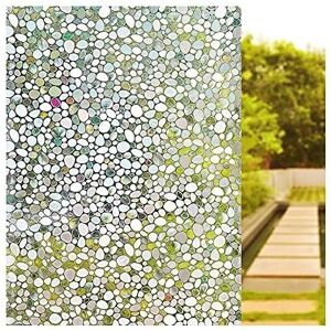 WDDNAOT Amazon Brand - Self-Adhesive Semi-Private Window Film - Static Cling Window Films, Privacy Film for Home Kitchen - 3D Pebble - 44.5 x 200 cm WDDNAOT Amazon Brand - Self-Adhesive Semi-Private Window Film - Static Cling Window Films, Privacy Film for Home Kitchen - 3D Pebble - 44.5 x 200 cm