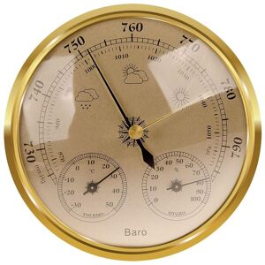 Memkey - Analogue weather station - Analogue weather station for indoors and outdoors - consisting of barometer, thermometer and hygrometer Memkey - Analogue weather station - Analogue weather station for indoors and outdoors - consisting of barometer, thermometer and hygrometer
