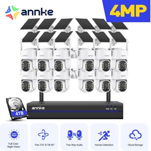 Annke - sannce 5MP Wireless Security Camera with Two-way Voice Human detection alarm IP66 Annke - sannce 5MP Wireless Security Camera with Two-way Voice Human detection alarm IP66