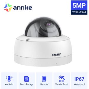 Annke - 3K PoE cctv 4×Camera Security ip Camera Outdoor with Human/Vehicle Detection Audio Recording Annke - 3K PoE cctv 4×Camera Security ip Camera Outdoor with Human/Vehicle Detection Audio Recording