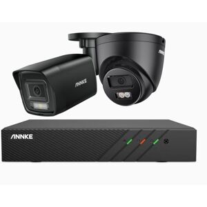 Annke - 5MP PoE cctv System, 2 Cameras, Motion Detection, Color Night Vision, app/pc Remote Annke - 5MP PoE cctv System, 2 Cameras, Motion Detection, Color Night Vision, app/pc Remote