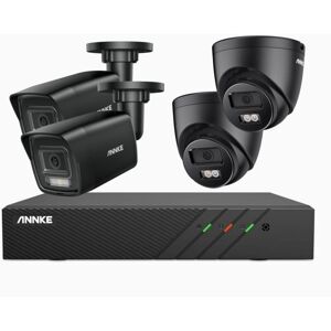 Annke - 5MP PoE cctv System, 4 Cameras, Motion Detection, Color Night Vision, app/pc Remote Annke - 5MP PoE cctv System, 4 Cameras, Motion Detection, Color Night Vision, app/pc Remote
