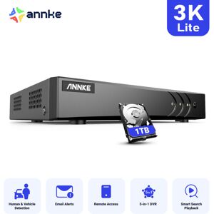 Annke 8-Channel 3K Lite DVR - Video Surveillance Annke 8-Channel 3K Lite DVR - Video Surveillance