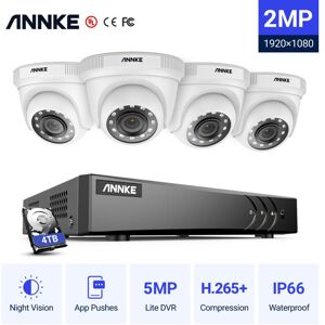 Annke - 8CH cctv kit 3K dvr 41080P smart ir night vision waterproof remote monitoring security cctv camera system - 4TB hdd Annke - 8CH cctv kit 3K dvr 41080P smart ir night vision waterproof remote monitoring security cctv camera system - 4TB hdd