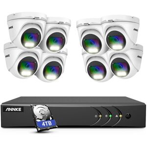 Annke - 8CH cctv Kit dvr 82MP Camera Full Color Night Vision Smart Remote Monitoring Security Camera System - 4TB hdd Annke - 8CH cctv Kit dvr 82MP Camera Full Color Night Vision Smart Remote Monitoring Security Camera System - 4TB hdd