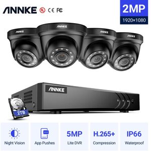 Annke - 8CH Security cctv Camera System 3K 5 in 1 dvr 41080P Smart ir Night Vision Waterproof Remote Monitoring cctv Kit - 2TB hdd Annke - 8CH Security cctv Camera System 3K 5 in 1 dvr 41080P Smart ir Night Vision Waterproof Remote Monitoring cctv Kit - 2TB hdd
