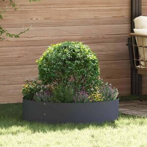 Garden Planters 5 pcs Anthracite 80 x 80 x 20 cm Steel Vidaxl Garden Planters 5 pcs Anthracite 80 x 80 x 20 cm Steel Vidaxl