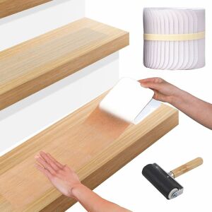 GOTRAYS Anti-slip Stair Stickers 10 x 60cm 15PCS, Transparent PEVA Anti-slip Stair Strips, for Stairs, Self-adhesive Steps GOTRAYS Anti-slip Stair Stickers 10 x 60cm 15PCS, Transparent PEVA Anti-slip Stair Strips, for Stairs, Self-adhesive Steps