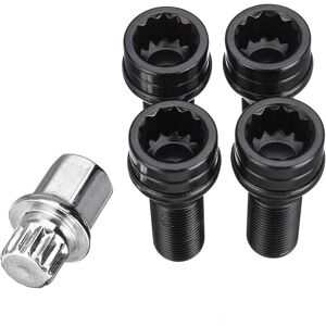 MUMU Anti-theft Wheel Bolts M14 x 1.25 Black Nut + Key Compatible with bmw Mini R54 R55 R56 R57 R58 R59 R60 F55 F56 F57 Compatible with bmw 1 2 3 4 5 6 7 MUMU Anti-theft Wheel Bolts M14 x 1.25 Black Nut + Key Compatible with bmw Mini R54 R55 R56 R57 R58 R59 R60 F55 F56 F57 Compatible with bmw 1 2 3 4 5 6 7