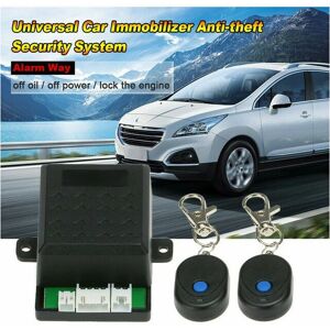 Euritecsa - Antidémarrage universel de voiture Système de sécurité antivol Protection d'alarme avec 2 télécommandes Euritecsa - Antidémarrage universel de voiture Système de sécurité antivol Protection d'alarme avec 2 télécommandes