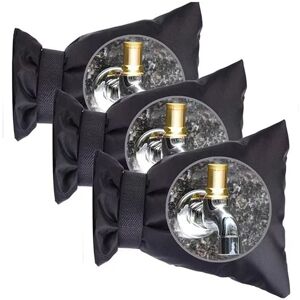 Mumu - Antifreeze Faucet Cover, Waterproof Garden Faucet Cover, Outdoor Frost Protection in Winter, 15x21CM-3pcs Mumu - Antifreeze Faucet Cover, Waterproof Garden Faucet Cover, Outdoor Frost Protection in Winter, 15x21CM-3pcs