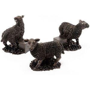 Antique Bronze Sheep Plant Pot Feet - Set of 3 Antique Bronze Sheep Plant Pot Feet - Set of 3