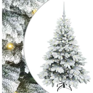 Artificial Christmas Tree with 150 LEDs Green 120 cm PE and PVC vidaXL Artificial Christmas Tree with 150 LEDs Green 120 cm PE and PVC vidaXL