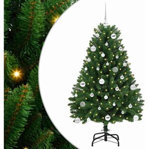 Artificial Christmas Tree with Stand Green 150 cm PVC and Metal vidaXL Artificial Christmas Tree with Stand Green 150 cm PVC and Metal vidaXL