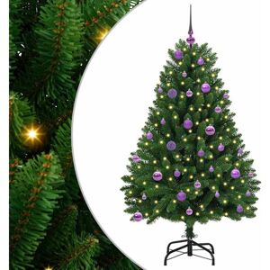 Artificial Christmas Tree with Stand Green 150 cm PVC and Metal vidaXL Artificial Christmas Tree with Stand Green 150 cm PVC and Metal vidaXL