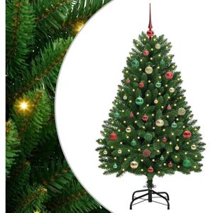 Artificial Christmas Tree with Stand Green 150 cm PVC and Metal vidaXL Artificial Christmas Tree with Stand Green 150 cm PVC and Metal vidaXL