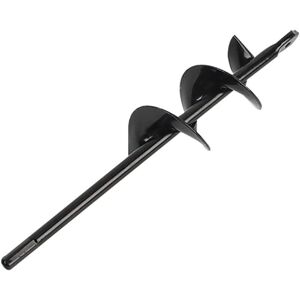Memkey - Earth auger for drill, earth auger for planters, steel drill, planter, earth auger, garden tools, good seed helper, 5 x 22 cm Memkey - Earth auger for drill, earth auger for planters, steel drill, planter, earth auger, garden tools, good seed helper, 5 x 22 cm