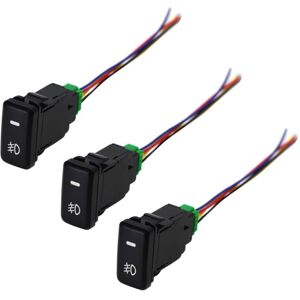 Tlily - Auto Retrofit switch waterproof toggle switch fog lamp switch with 4 line for Toyota Lexus White Light X4 I190463 Tlily - Auto Retrofit switch waterproof toggle switch fog lamp switch with 4 line for Toyota Lexus White Light X4 I190463