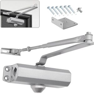 TINOR Automatic Hydraulic Door Closer with Stop Device, Adjustable Spring Door Closer, Buffer Closed for Commercial and Residential Use 25-45 kg Door TINOR Automatic Hydraulic Door Closer with Stop Device, Adjustable Spring Door Closer, Buffer Closed for Commercial and Residential Use 25-45 kg Door