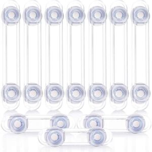 WOIYIC Baby Closet Lock - Child Safety - Window Closet Door Lock - Home Security Protection (7+3 Pieces) WOIYIC Baby Closet Lock - Child Safety - Window Closet Door Lock - Home Security Protection (7+3 Pieces)