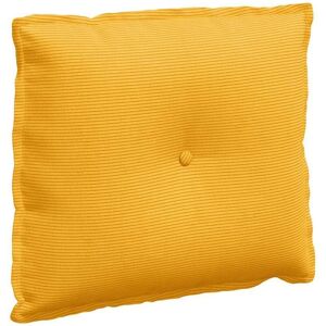 Back Pillow Light Yellow 60 x 50 cm Corduroy Fabric vidaXL Back Pillow Light Yellow 60 x 50 cm Corduroy Fabric vidaXL