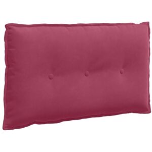 Back Pillow Wine Red 80 x 50 cm Corduroy Fabric vidaXL Back Pillow Wine Red 80 x 50 cm Corduroy Fabric vidaXL