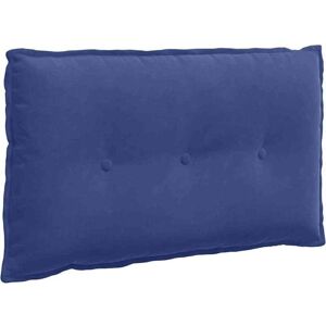 Back Pillow Police Blue 80 x 50 cm Corduroy Fabric vidaXL Back Pillow Police Blue 80 x 50 cm Corduroy Fabric vidaXL