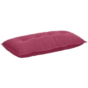 Back Pillow Wine Red 100 x 50 cm Corduroy Fabric vidaXL Back Pillow Wine Red 100 x 50 cm Corduroy Fabric vidaXL