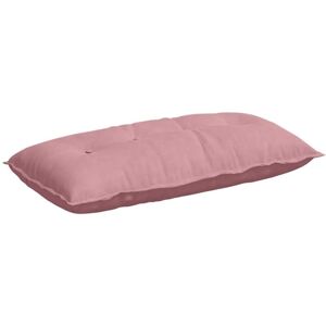 Back Pillow Pink 100 x 50 cm Corduroy Fabric vidaXL Back Pillow Pink 100 x 50 cm Corduroy Fabric vidaXL