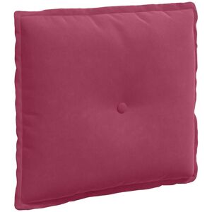 Back Pillow Wine Red 50 x 45 cm Corduroy Fabric vidaXL Back Pillow Wine Red 50 x 45 cm Corduroy Fabric vidaXL
