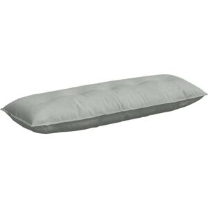 Back Pillow Light Grey 140 x 50 cm Corduroy Fabric vidaXL Back Pillow Light Grey 140 x 50 cm Corduroy Fabric vidaXL