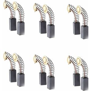 TRIMEC Balais de Charbon,20 Pcs Balai Charbon decker,Balai Charbon Meuleuse,Durable,Utilisé pour Le Marteau éLectrique,Meuleuse D'Angle,Raboteuse TRIMEC Balais de Charbon,20 Pcs Balai Charbon decker,Balai Charbon Meuleuse,Durable,Utilisé pour Le Marteau éLectrique,Meuleuse D'Angle,Raboteuse