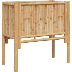 Garden Raised Bed Brown 70 x 35 x 70 cm Bamboo Vidaxl Garden Raised Bed Brown 70 x 35 x 70 cm Bamboo Vidaxl