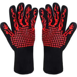 Memkey - Grill Gloves, Kitchen Gloves, Non-Slip Silicone Oven Gloves, Heat Resistant up to 800 °c, EN407 Certified, bbq Silicone Gloves for Cooking, Memkey - Grill Gloves, Kitchen Gloves, Non-Slip Silicone Oven Gloves, Heat Resistant up to 800 °c, EN407 Certified, bbq Silicone Gloves for Cooking,