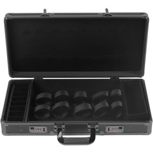 CNCEST Barber Salon Stylist Carrying Suitcase, Barber Salon Stylist Tool Organizer Travel Case, 55x27x10cm, Black CNCEST Barber Salon Stylist Carrying Suitcase, Barber Salon Stylist Tool Organizer Travel Case, 55x27x10cm, Black