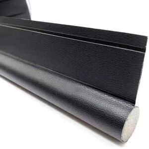 Cyslmuk - 96cm Single Sided Door Bottom with Self Adhesive Seal Strip, Weather Stripping to Prevent Noise from Cold, Wind and Rain (Black) Cyslmuk - 96cm Single Sided Door Bottom with Self Adhesive Seal Strip, Weather Stripping to Prevent Noise from Cold, Wind and Rain (Black)