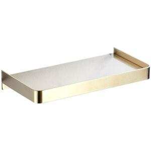 Tlily - Bathroom Shelf Phone Storage Rack Shelves Stainless Steel Wall Mount Shower Basket Holder (Gold) Tlily - Bathroom Shelf Phone Storage Rack Shelves Stainless Steel Wall Mount Shower Basket Holder (Gold)