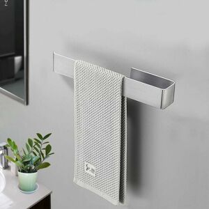 Hoopzi - Bathroom Towel Rack Without Drilling Stainless Adhesive Towel Rack For Bathroom And Kitchen Steel 25 Cm Hoopzi - Bathroom Towel Rack Without Drilling Stainless Adhesive Towel Rack For Bathroom And Kitchen Steel 25 Cm