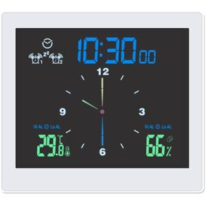 TLILY Bathroom Waterproof Wall Clock Shower Clocks Timer Digital Electronic Kitchen Washroom Time White TLILY Bathroom Waterproof Wall Clock Shower Clocks Timer Digital Electronic Kitchen Washroom Time White