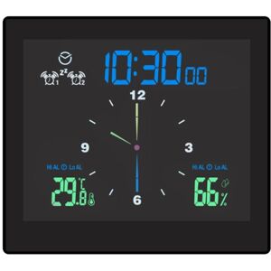 TLILY Bathroom Waterproof Wall Clock Shower Clocks Timer Digital Electronic Wall Clock Kitchen Washroom Time-Black TLILY Bathroom Waterproof Wall Clock Shower Clocks Timer Digital Electronic Wall Clock Kitchen Washroom Time-Black