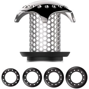 WOIYIC Bathtub Hair Catcher Filter, Stainless Steel Drain Hair Catcher for Bathtubs, Fits Drain Sizes from 3.5cm to 4.5cm WOIYIC Bathtub Hair Catcher Filter, Stainless Steel Drain Hair Catcher for Bathtubs, Fits Drain Sizes from 3.5cm to 4.5cm