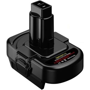 TLILY Battery Adapter for 20V or 18V Li-Ion Convert to 12V/14.4V Ni- Power Tool TLILY Battery Adapter for 20V or 18V Li-Ion Convert to 12V/14.4V Ni- Power Tool